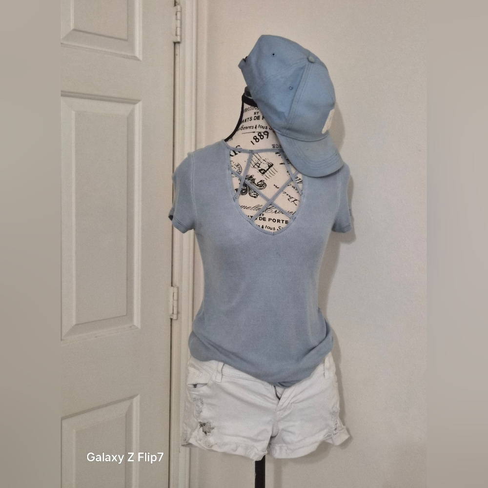 Baby Blue Top